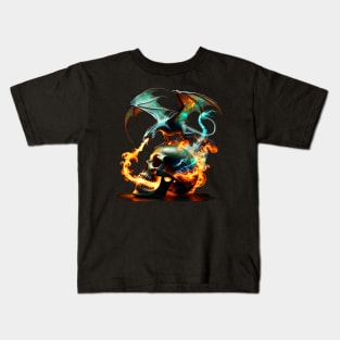 Dragon Skull Kids T-Shirt